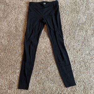 athleta girl black leggings